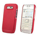 Mesh case skin cover for Nokia E71 - Red