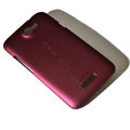 ROCK Naked Shell Hard Cases Covers for HTC One X Superme Edge S720E - Red