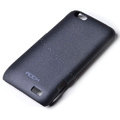 ROCK Quicksand hard skin cases covers for HTC ONE V Primo T320e - Black
