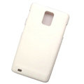 Scrub Hard Skin Cases Covers for Samsung infuse 4G i997 - White