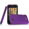 IMAK Ultrathin Scrub Color Covers Hard Cases for HTC Rhyme S510b G20 - Purple
