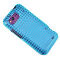 ROCK Magic cube TPU soft Cases Covers for HTC Rhyme S510b G20 - Blue