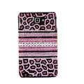 Bling Leopard S-warovski Crystals Cases Skin Covers For Samsung Galaxy Note i9220 N7000 - Pink
