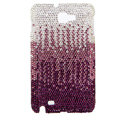 Bling S-warovski Crystals Cases Covers For Samsung Galaxy Note i9220 N7000 - Gradient Rose