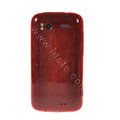 TPU Soft Skin Cases Covers for HTC Sensation 4G Z710e Z715e G14 G18 - Red