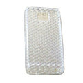 TPU Soft Skin Silicone Cases Covers for Samsung i9100 i9108 Galasy S II S2 - White