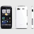 ROCK Colorful Glossy Cases Skin Covers for HTC Sensation 4G Z710e Z715e G14 G18 - White