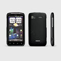 ROCK Naked Shell Hard Cases Covers for HTC Pyramid Sensation 4G G14 Z710e - Black