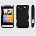 ROCK Naked Shell Hard Cases Covers for HTC Salsa G15 C510e - Black