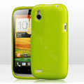 Tourmate Glitter Soft Cases Skin Covers for HTC T328W Desire V - Green