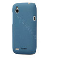 Tourmate Quicksand Hard Cases Skin Covers for HTC T328W Desire V - Blue