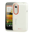 Tourmate Thin Hard Skin Cases Covers for HTC T328W Desire V - White