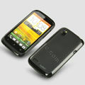 Tourmate Thin Soft Skin Cases Covers for HTC T328W Desire V - Black