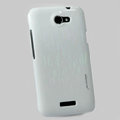 Nillkin Dynamic Color Hard Cases Skin Covers for HTC One X Superme Edge S720E G23 - White