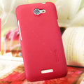 Nillkin Matte Hard Cases Skin Covers for HTC One X Superme Edge S720E G23 - Rose