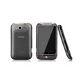 Nillkin Super Matte Rainbow Cases Skin Covers for HTC Wildfire S A510e G13 - Black