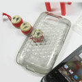 Nillkin Transparent Rainbow Soft Cases Covers for HTC Touch2 T3333 A3380 Wildfire G8 - Black
