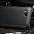 Nillkin leather Cases Holster Covers for HTC T328d Desire VC - Black