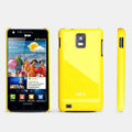 ROCK Colorful Glossy Cases Skin Covers for Samsung i997 infuse 4G - Yellow