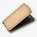 ROCK Flip leather Cases Holster Skin for Samsung i9103 Galaxy R - Beige