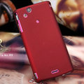 Nillkin Super Matte Hard Cases Skin Covers for Sony Ericsson Xperia Arc X12 - Red