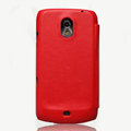 Nillkin leather Cases Holster Covers for Samsung i9250 GALAXY Nexus Prime i515 - Red