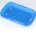 Nillkin Super Matte Rainbow Cases Skin Covers for BlackBerry 9900 - Blue