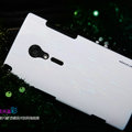Nillkin Dynamic Color Hard Cases Skin Covers for Sony Ericsson LT28i Xperia ion - White
