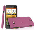 IMAK Cowboy Shell Quicksand Hard Cases Covers for HTC X720d One XC - Purple