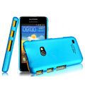 IMAK Ultrathin Matte Color Covers Hard Cases for Samsung i8530 Galaxy Beam - Blue