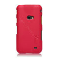 Nillkin Super Matte Hard Cases Skin Covers for Samsung i8530 Galaxy Beam - Red