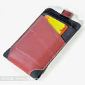 ROCK Rhyme Dynamic Leather Cases Holster Covers for Motorola XT685 - Red