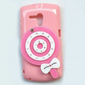 Bling Lollypop Crystals Hard Cases Covers for Sony Ericsson MT25i Xperia neo L - Pink