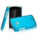 IMAK Ultrathin Matte Color Covers Hard Cases for Sony Ericsson MT25i Xperia neo L - Blue