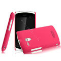 IMAK Ultrathin Matte Color Covers Hard Cases for Sony Ericsson MT25i Xperia neo L - Rose