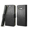 IMAK Slim leather Cases Holster Covers for Samsung B9062 - Black