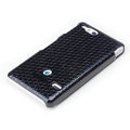 ROCK Jewel Hard Cases Skin Covers for Sony Ericsson ST27i Xperia Go - Black
