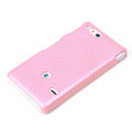 ROCK Jewel Hard Cases Skin Covers for Sony Ericsson ST27i Xperia Go - Pink