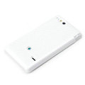 ROCK Jewel Hard Cases Skin Covers for Sony Ericsson ST27i Xperia Go - White