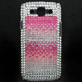 Bling Crystal Cases Diamond Rhinestone Cover For Samsung Galaxy S III 3 i9300 I9308 - Pink