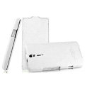 IMAK The Count leather Cases Luxury Holster Covers for Sony Ericsson LT26i Xperia S - White