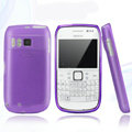 Nillkin Super Matte Rainbow Cases Skin Covers for Nokia E6 - Purple