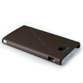 Nillkin Super Matte Hard Cases Skin Covers for Huawei U9000 Ideos X6 - Brown