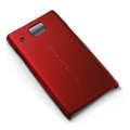 Nillkin Super Matte Hard Cases Skin Covers for Huawei U9000 Ideos X6 - Red