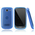 Nillkin Super Matte Rainbow Cases Skin Covers for Huawei C8500S - Blue