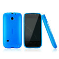Nillkin Super Matte Rainbow Cases Skin Covers for Huawei C8650 M865 - Sky Blue