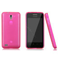 Nillkin Super Matte Rainbow Cases Skin Covers for Huawei S8600 Spark - Pink