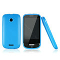 Nillkin Super Matte Rainbow Cases Skin Covers for Huawei T8300 - Blue