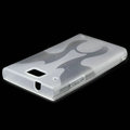 Nillkin Super Matte Rainbow Cases Skin Covers for Huawei U9000 Ideos X6 - White