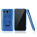 Nillkin Super Matte Rainbow Cases Skin Covers for K-touch E800 - Blue